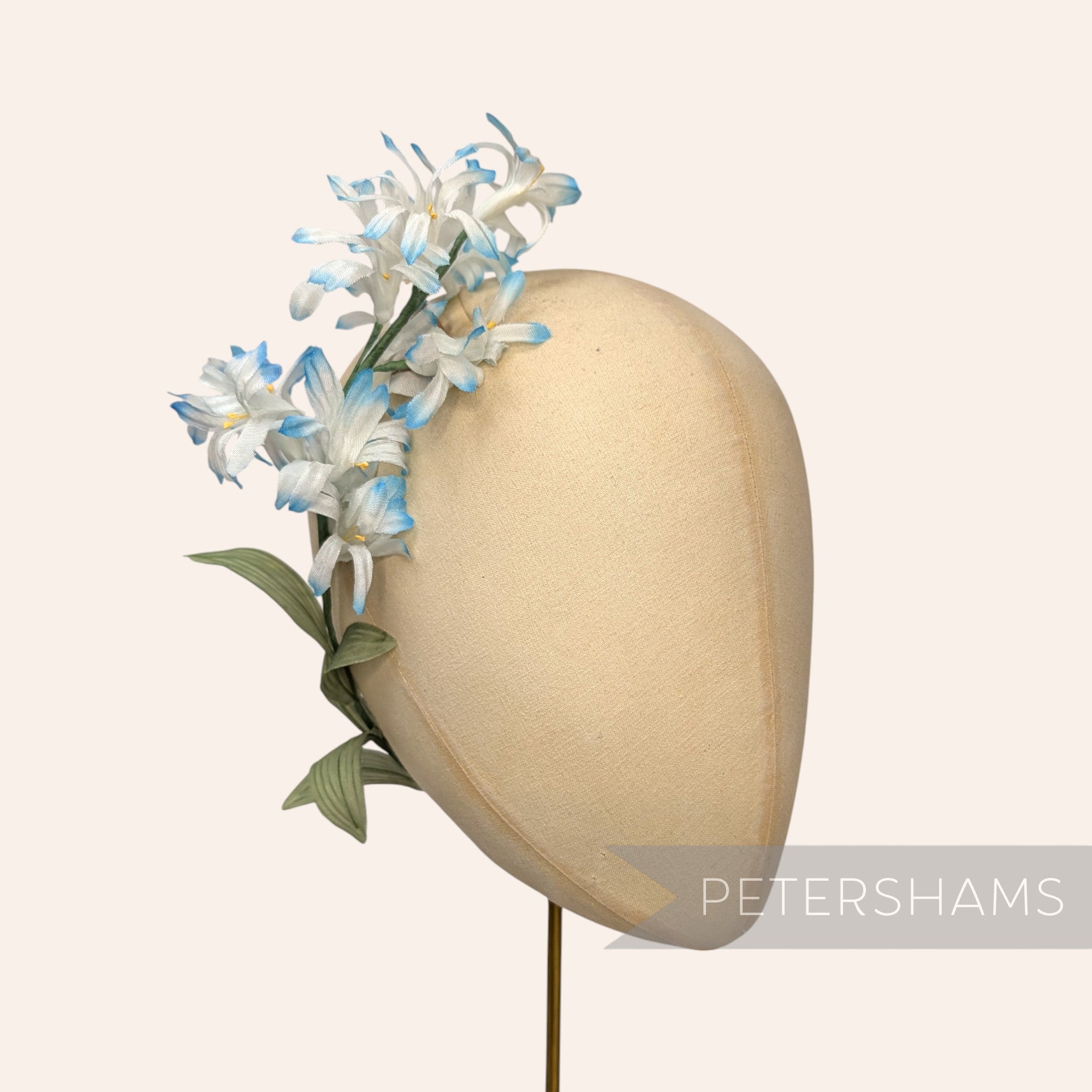 'Hylga' Vintage Japanese 1960/70s Hyacinth Silk Flower