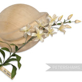 'Super Tygr' Vintage Czech 1960/70s Tiger Lily Silk Flower Mount