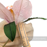 'Ora' Vintage 1950/60s German Orchid Silk Flower Millinery Hat Mount