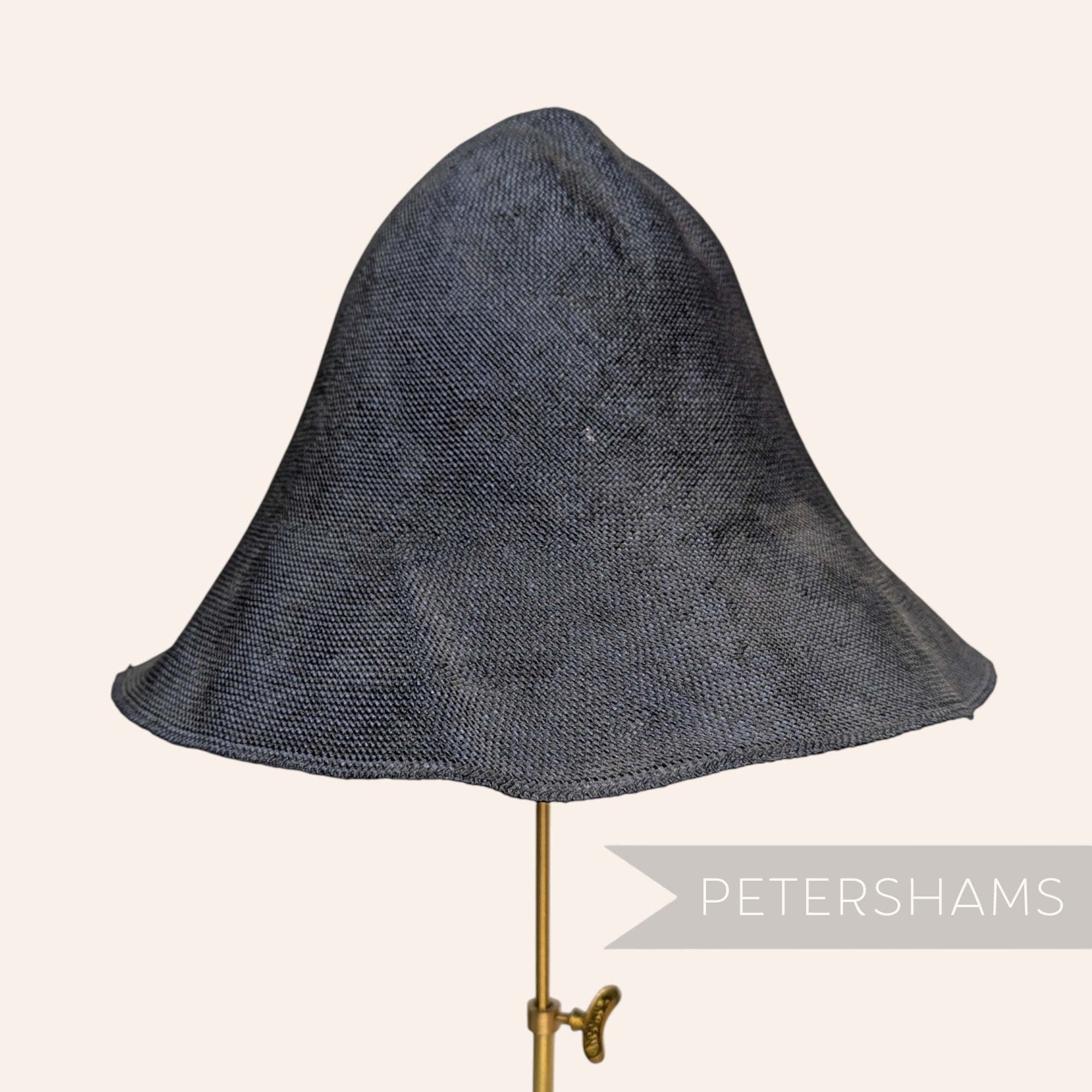 Imperfect Stiffened Visca 1x1 Weave Flare Hat Body - 10"