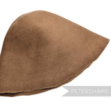 Imperfect Peachbloom Velour Fur Felt Cone Hood Hat Body