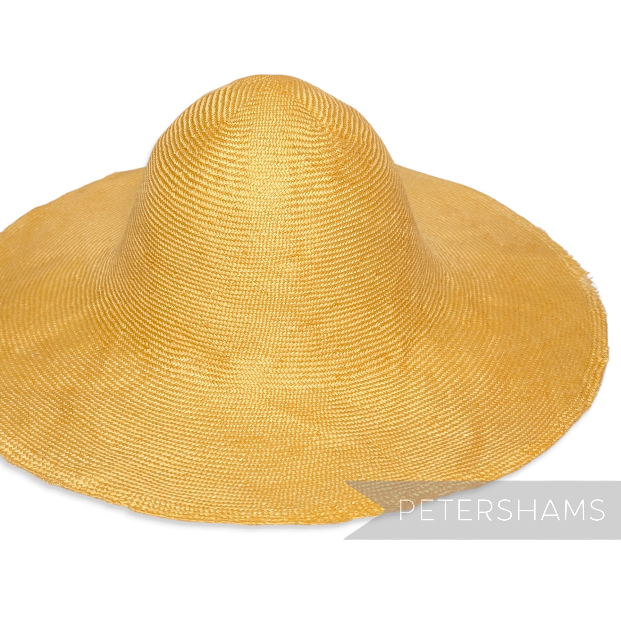 Vintage Parasisal Straw Capeline Hat Body - 11-12"