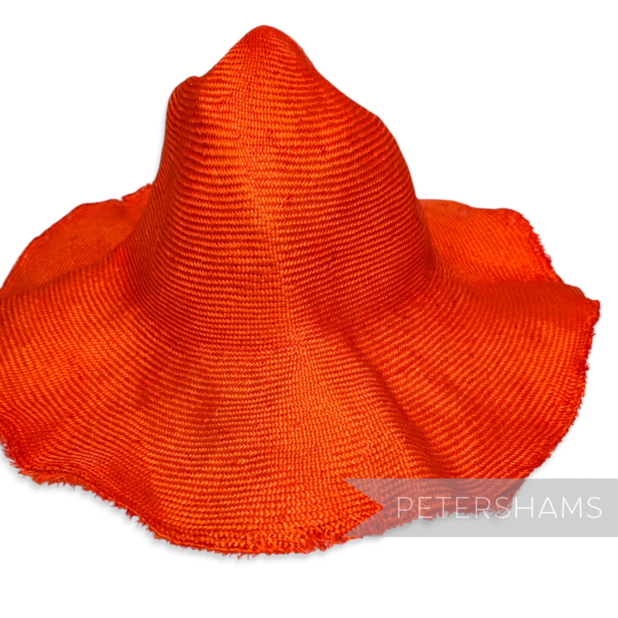 Vintage Parasisal Straw Capeline Hat Body - 11-12"