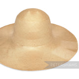 Imperfect Natural Parasisal Straw Capeline Hat Body - 12-13"