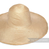 Imperfect Natural Parasisal Straw Capeline Hat Body - 12-13"