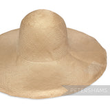 Imperfect Natural Parasisal Straw Capeline Hat Body - 12-13"