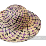 Imperfect Fine Double Swirl Vintage Ecuador Panama Straw Capeline Hat Body - 11"