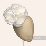 'Danielle' Large 15cm Silk Rose Millinery Flower Hat Mount