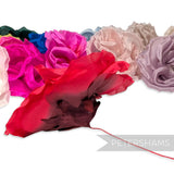 'Danielle' Large 15cm Silk Rose Millinery Flower Hat Mount