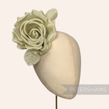 'Kelly' Silk 14cm Rose Millinery Fascinator Flower Hat Mount
