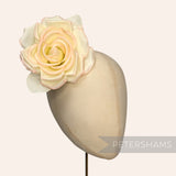 'Kelly' Silk 14cm Rose Millinery Fascinator Flower Hat Mount