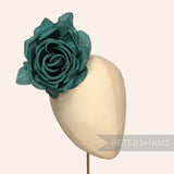 'Kelly' Silk 14cm Rose Millinery Fascinator Flower Hat Mount