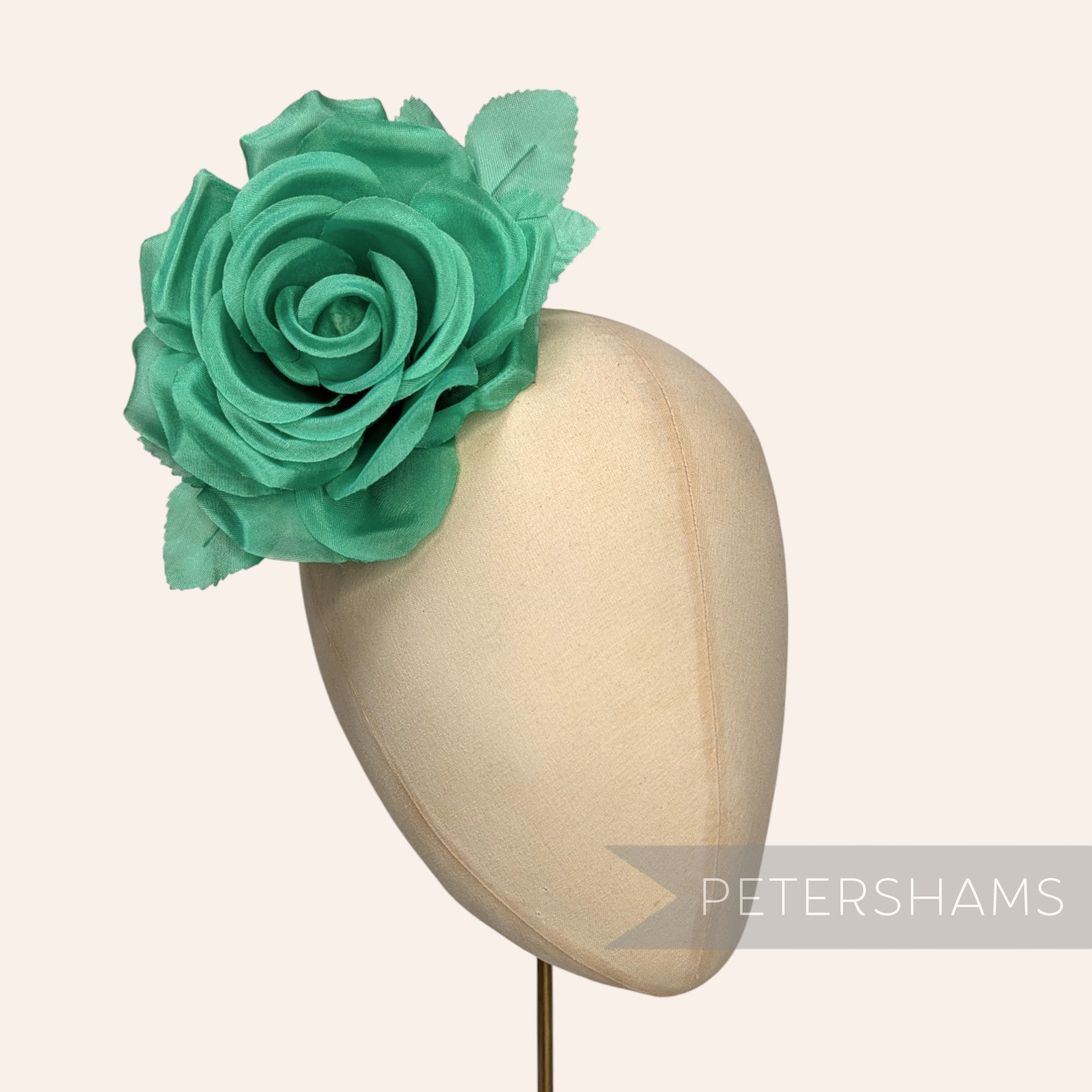 'Kelly' Silk 14cm Rose Millinery Fascinator Flower Hat Mount