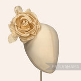 'Kelly' Silk 14cm Rose Millinery Fascinator Flower Hat Mount