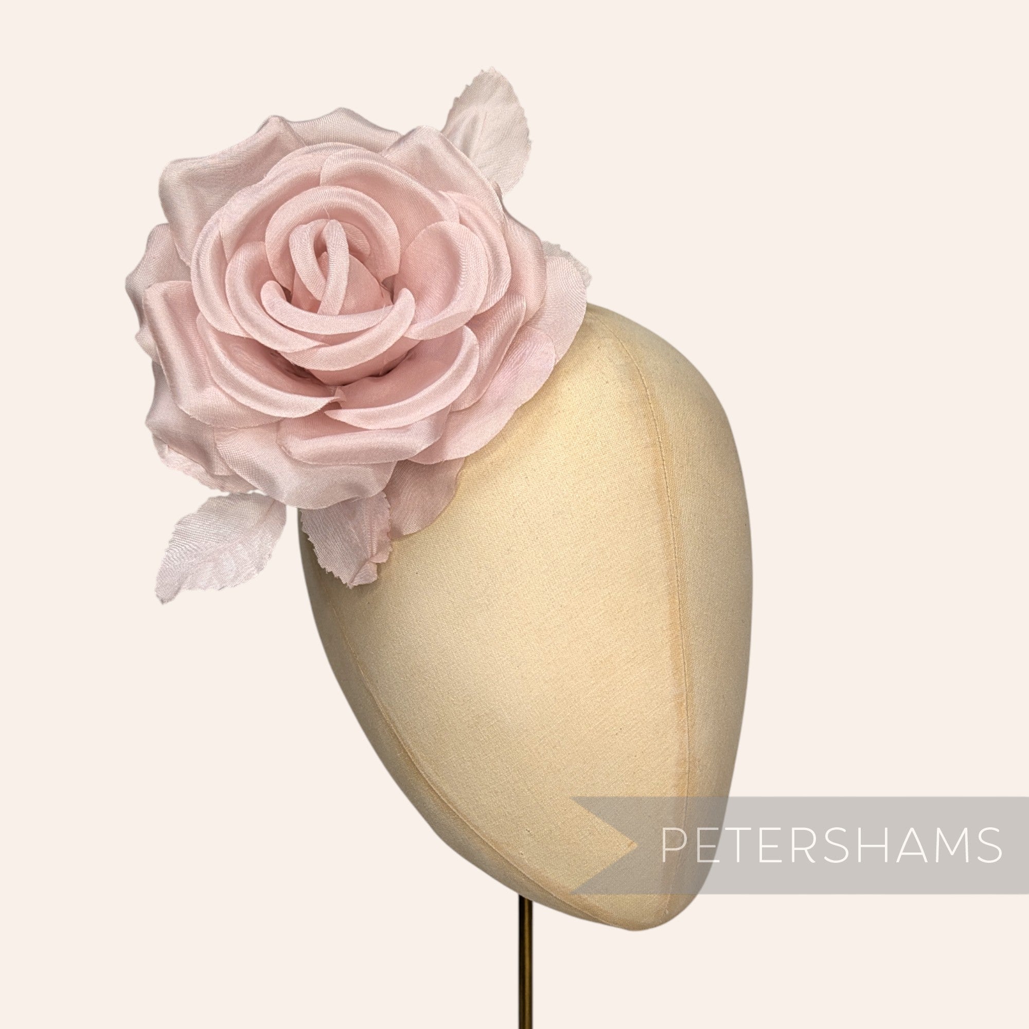 'Kelly' Silk 14cm Rose Millinery Fascinator Flower Hat Mount