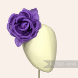 'Kelly' Silk 14cm Rose Millinery Fascinator Flower Hat Mount