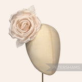 'Kelly' Silk 14cm Rose Millinery Fascinator Flower Hat Mount