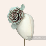 'Kelly' Silk 14cm Rose Millinery Fascinator Flower Hat Mount