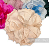 'Lucinda' Extra Large Silk 20cm Rose Millinery Flower