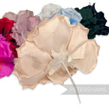 'Lucinda' Extra Large Silk 20cm Rose Millinery Flower