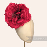 'Lucinda' Extra Large Silk 20cm Rose Millinery Flower