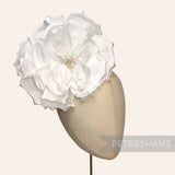 'Lucinda' Extra Large Silk 20cm Rose Millinery Flower