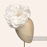 'Lucinda' Extra Large Silk 20cm Rose Millinery Flower