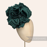'Lucinda' Extra Large Silk 20cm Rose Millinery Flower