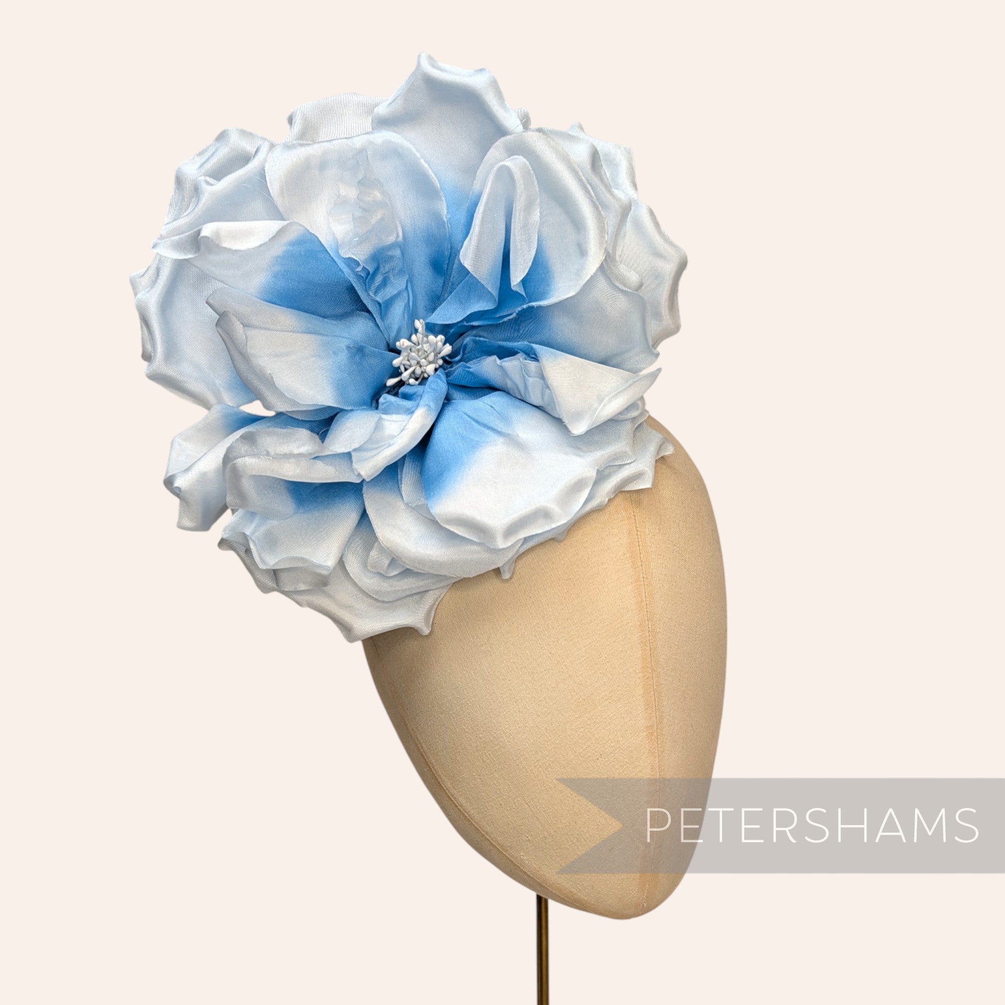 'Lucinda' Extra Large Silk 20cm Rose Millinery Flower