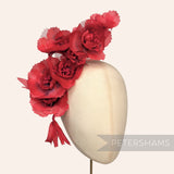 'Amelia' Organza Millinery Flower Hat Mount