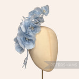 'Amelia' Organza Millinery Flower Hat Mount