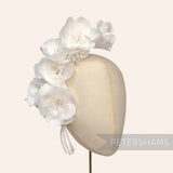 'Amelia' Organza Millinery Flower Hat Mount