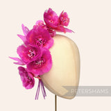 'Amelia' Organza Millinery Flower Hat Mount