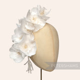 'Amelia' Organza Millinery Flower Hat Mount
