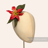 'Feebee' Vintage 1980/90s Silk 10cm Lily Flower Millinery Hat Mount