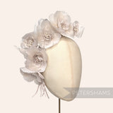 'Amelia' Organza Millinery Flower Hat Mount