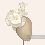 'Katie May' Silk Millinery Flower Hat Mount