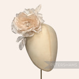 'Chloe' Silk 11cm Rose Millinery Flower Hat Mount