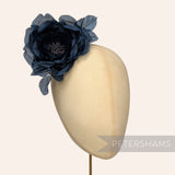 'Chloe' Silk 11cm Rose Millinery Flower Hat Mount