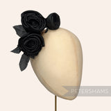 'Michelle' Silk Ranunculus Millinery Flower Hat Mount