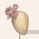 'Michelle' Silk Ranunculus Millinery Flower Hat Mount