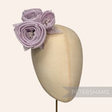 'Michelle' Silk Ranunculus Millinery Flower Hat Mount