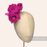 'Michelle' Silk Ranunculus Millinery Flower Hat Mount