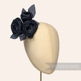 'Michelle' Silk Ranunculus Millinery Flower Hat Mount