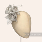 'Michelle' Silk Ranunculus Millinery Flower Hat Mount