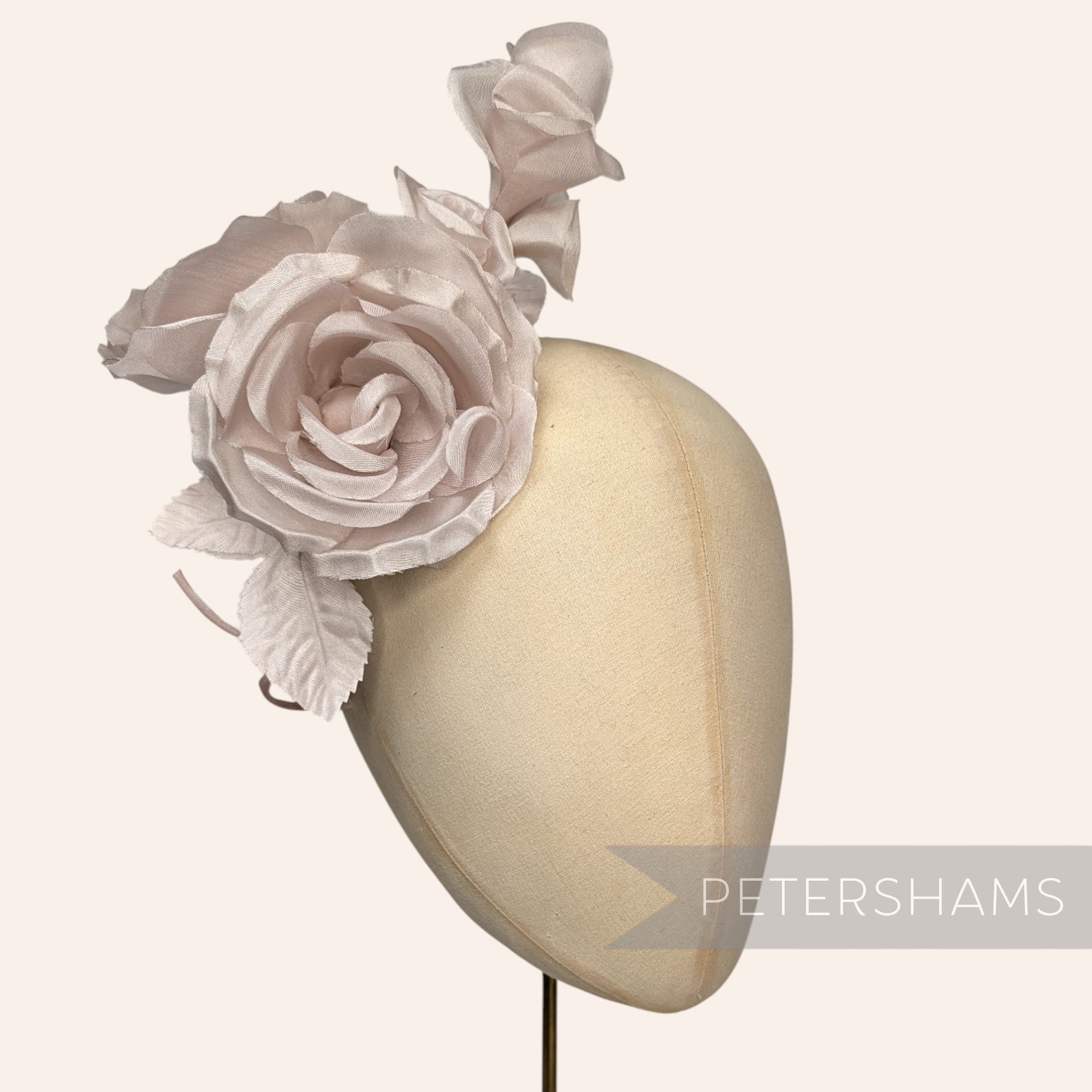 'Colette' Double Silk Millinery Flower Mount