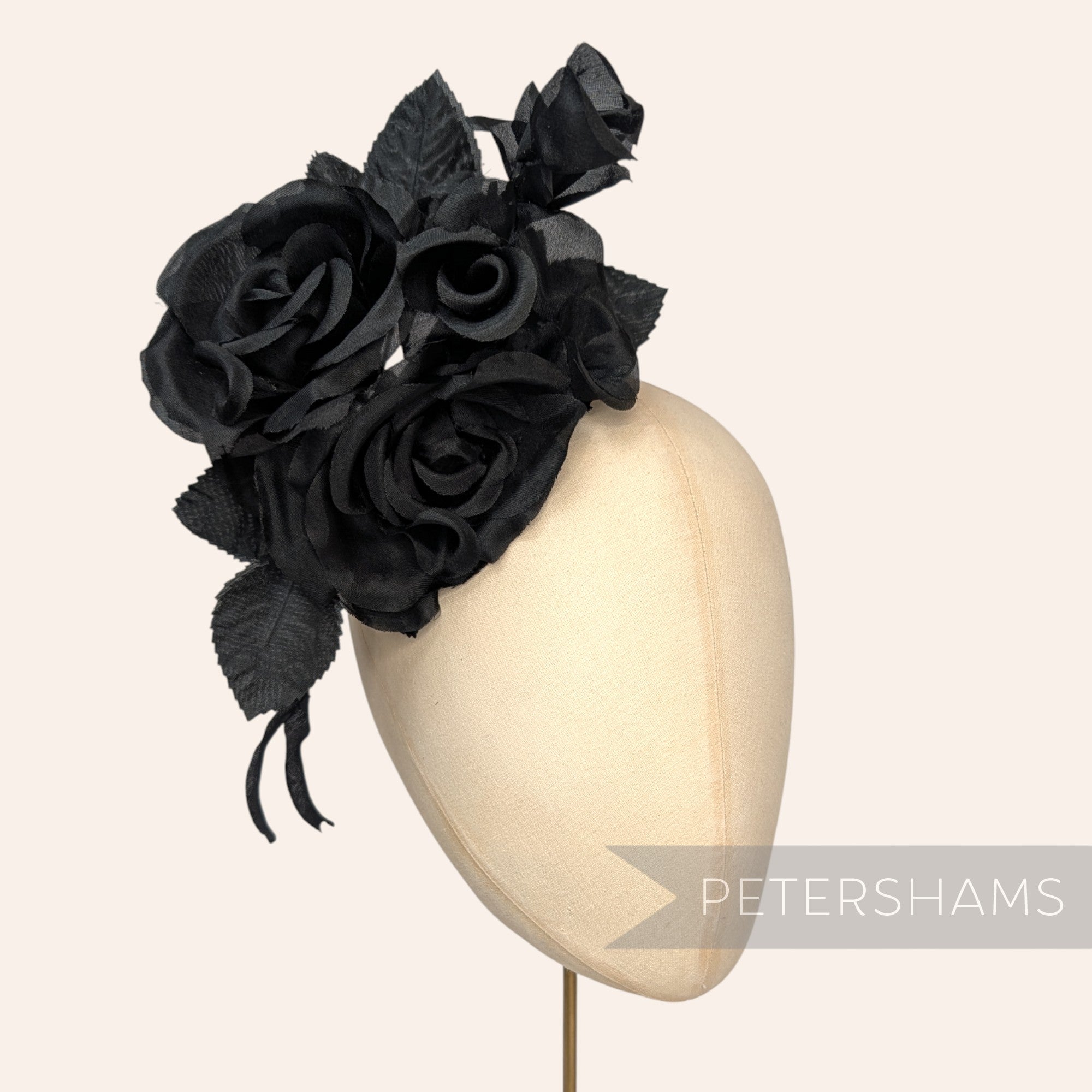 'Colette' Double Silk Millinery Flower Mount