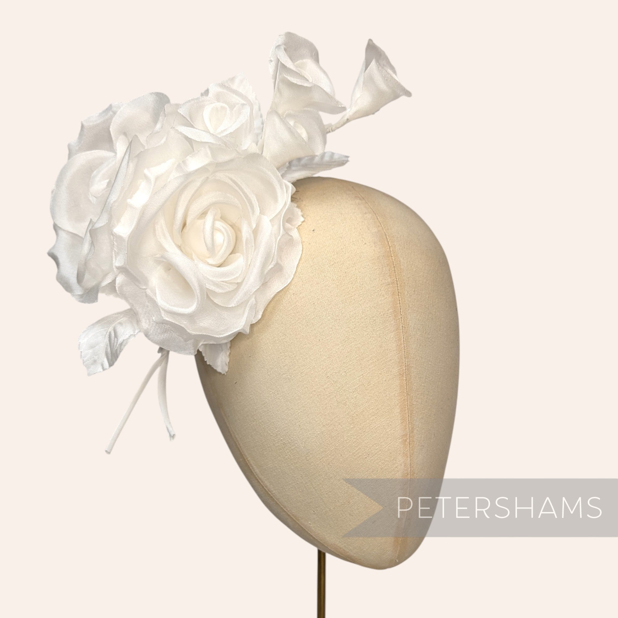 'Colette' Double Silk Millinery Flower Mount