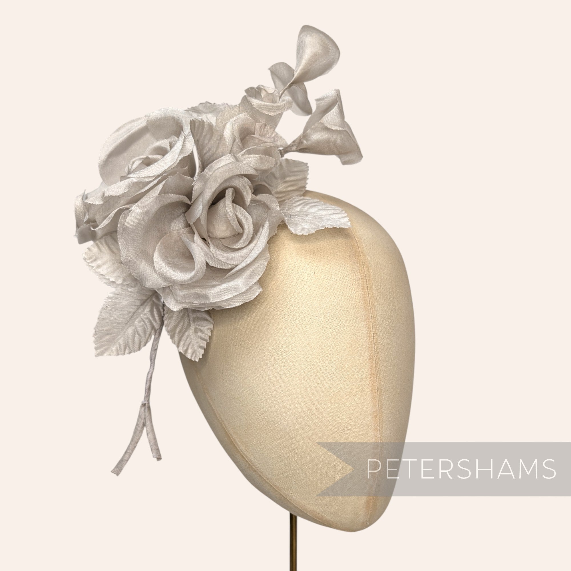 'Colette' Double Silk Millinery Flower Mount