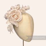 'Colette' Double Silk Millinery Flower Mount